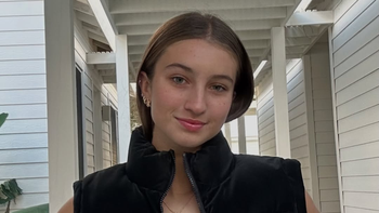 Indiana Cubero blanqueó el romance con un futbolista a los 17 años: la particular foto