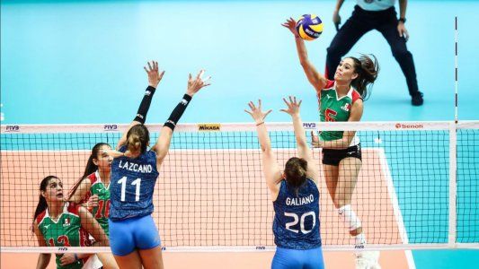 Mundial de voleibol: Las Panteras perdieron ante México en su segunda presentación