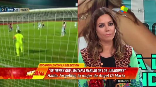 Furiosa, la mujer de Di María le respondió a Fantino tras sus duras críticas