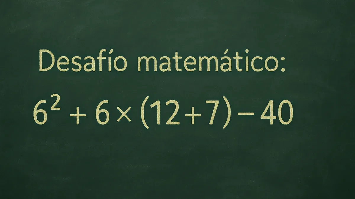 La regla esencial para resolver este desafío matemático es conocido como PEMDAS (por sus siglas en inglés) o jerarquía de operaciones.