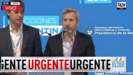 Frigerio confirmó que la participación fue mejor que en las PASO y que el escrutinio provisorio estará a las 21