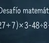 Desafío matemático: ¿en cuánto tiempo lográs resolverlo?