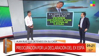 Indagarían a Alan Ruiz, acusado de manejar una red de espías durante el gobierno de Mauricio Macri