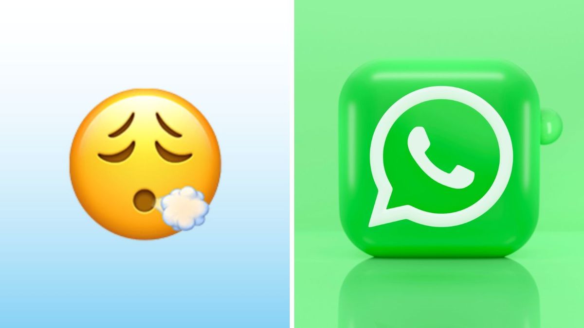 Qué significa el emoji de la cara exhalando en WhatsApp y cómo usarlo correctamente.