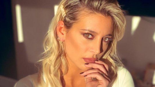 La foto de Sol Pérez antes de entrar a ducharse