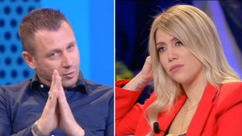 Wanda Nara discutió fuerte con un ex futbolista italiano al aire por defender a Icardi