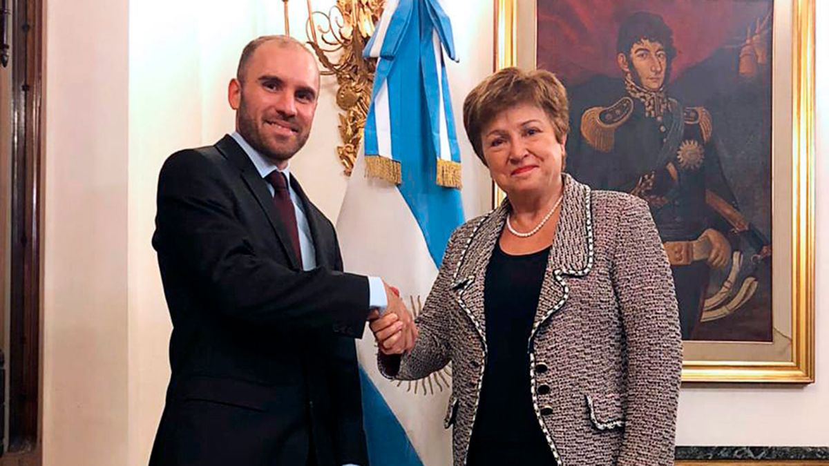Guzmán volverá a reunirse con la directora del FMI en Washington.