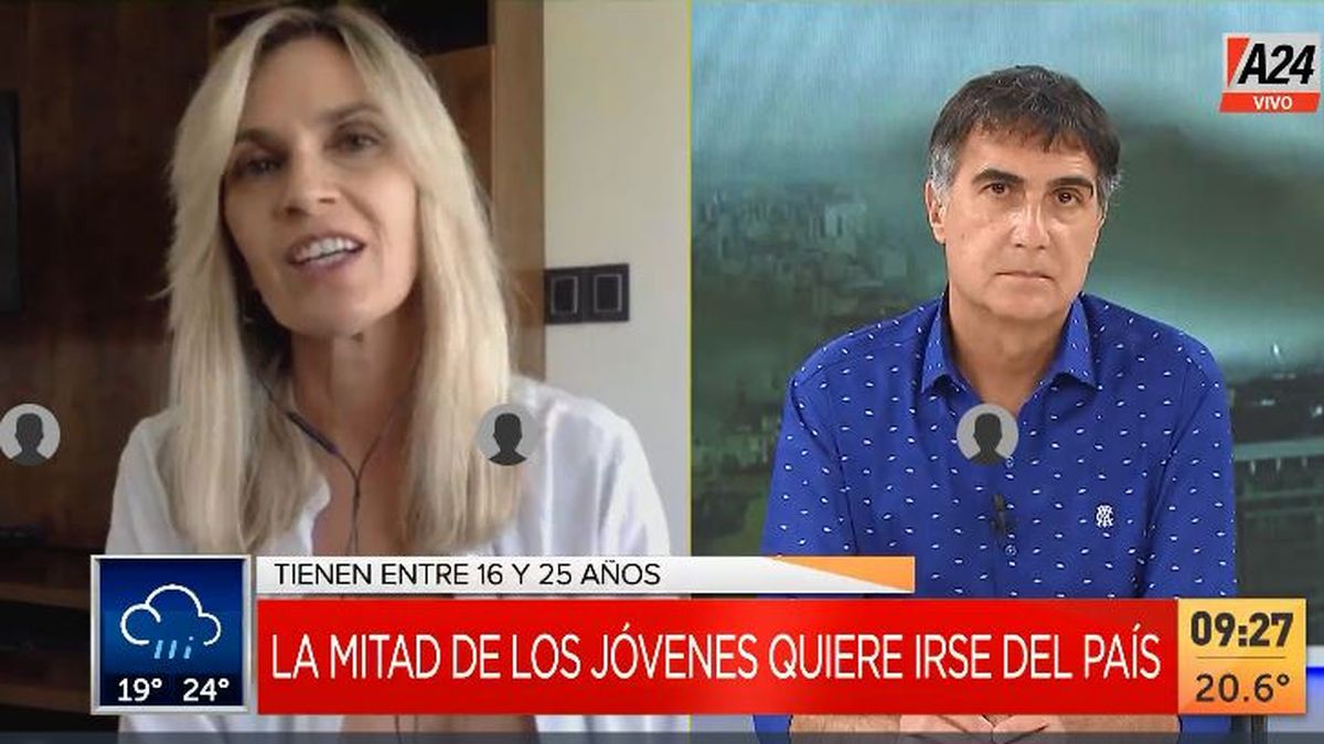 El éxodo centennials: ¿es por la visión de Argentina tóxica? (Captura de Tv)