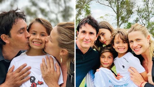 Nació Faustino, el hijo de Ivana Saccani y Sebastián Estevanez