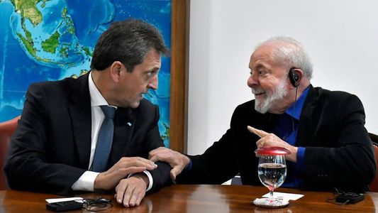 Lula da Silva le pidió a Sergio Massa que luche hasta el final contra Javier Milei en las elecciones