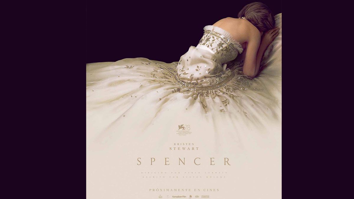 Uno de los afiches oficiales de "Spencer" (foto: ¨Spencer¨)