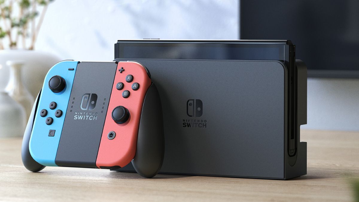 Nintendo Switch OLED, en versión rojo y azul.