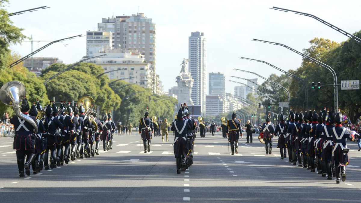 Cómo es el mapa de cortes en la Ciudad de Buenos Aires por el feriado del 9 de Julio. (Foto: archivo)