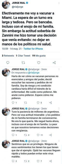Jorge Rial habló en TV Nostra 