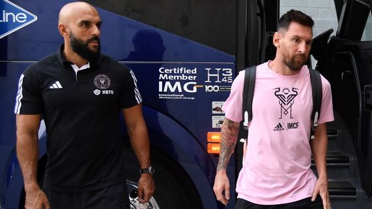 El guardaespaldas de Messi fue derribado en un partido de Inter Miami y estalló de bronca: No gano...