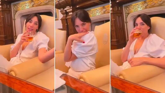 Escandaloso video de Alberto Fernández y Tamara Pettinato en Casa Rosada durante la pandemia: Te amo