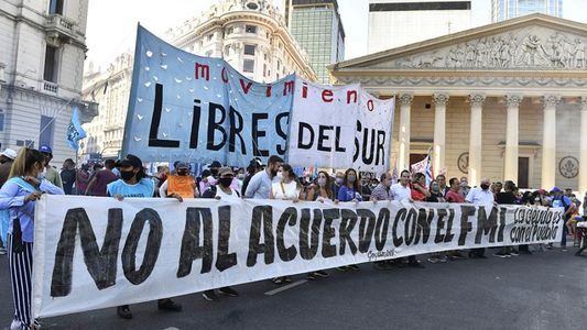 Organizaciones sociales marcharán a Plaza de Mayo contra el acuerdo con el FMI: ¿qué calles se verán afectadas?