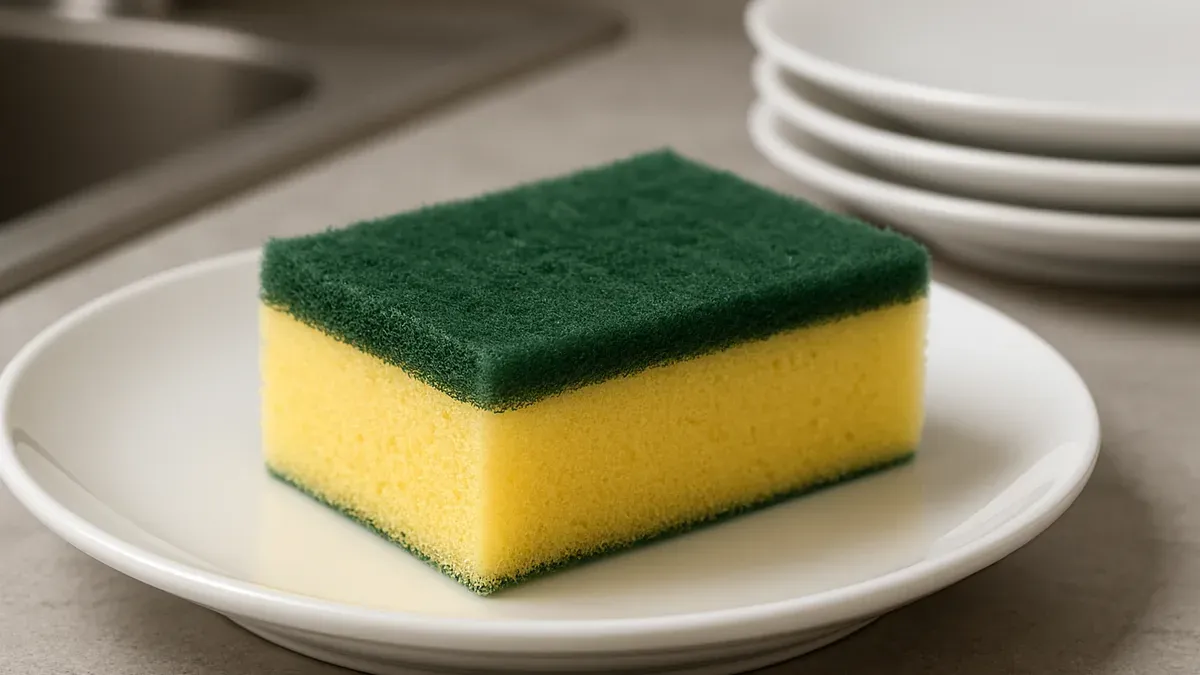 Por qué la esponja de cocina tiene dos caras y cómo usarla sin arruinar la vajilla. (Imagen ilustrativa)