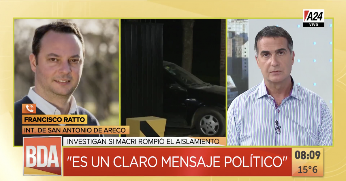 Allanamiento en Los Abrojos: Es un claro mensaje político, denuncia uno de los intendentes que se reunió con Macri