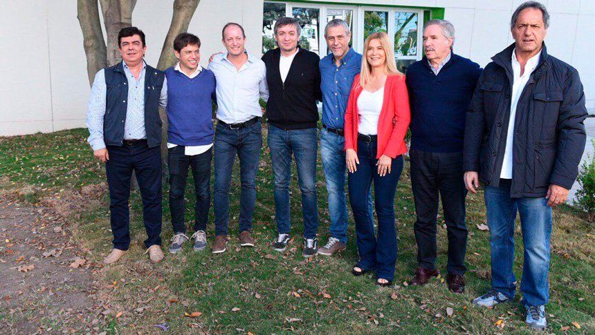 La lista completa K del  gran acto peronista en Avellaneda