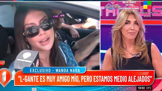 Wanda Nara desató su furia con Karina Iavícoli tras una pregunta sobre L-Gante: Te mandaría a la m...