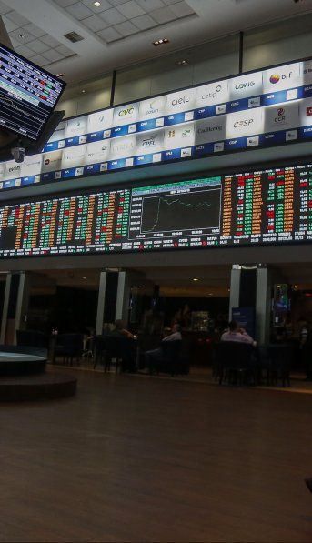 La bolsa de San Pablo suspendió sus operaciones para frenar la caída de más del 15%