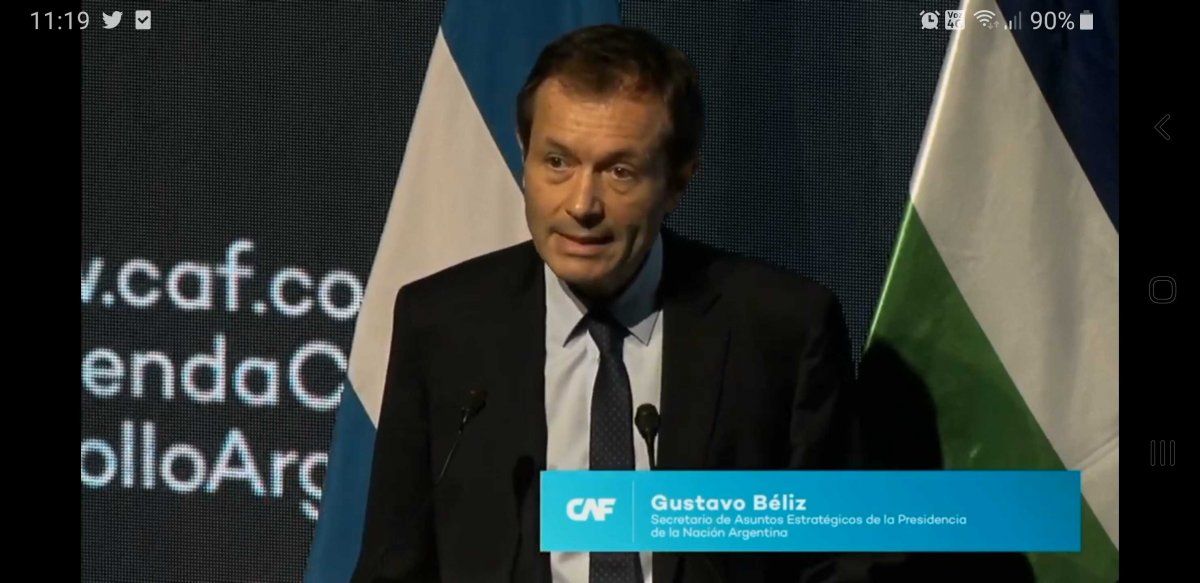 Apareció Gustavo Beliz: cuestionó a los paraísos fiscales y anunció que va a haber un monitoreo especial sobre la deuda