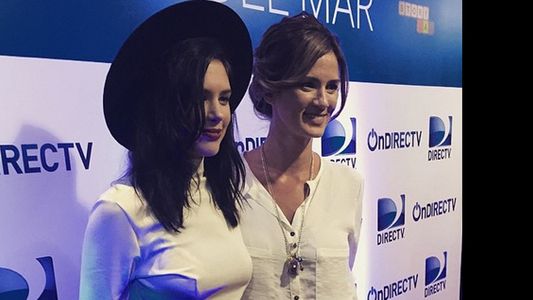 Paula y Pedro le hicieron el aguante a Delfina Chaves en su debut actoral
