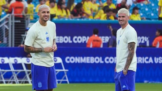 El detalle bostero de Leandro Paredes en la final de la Copa América