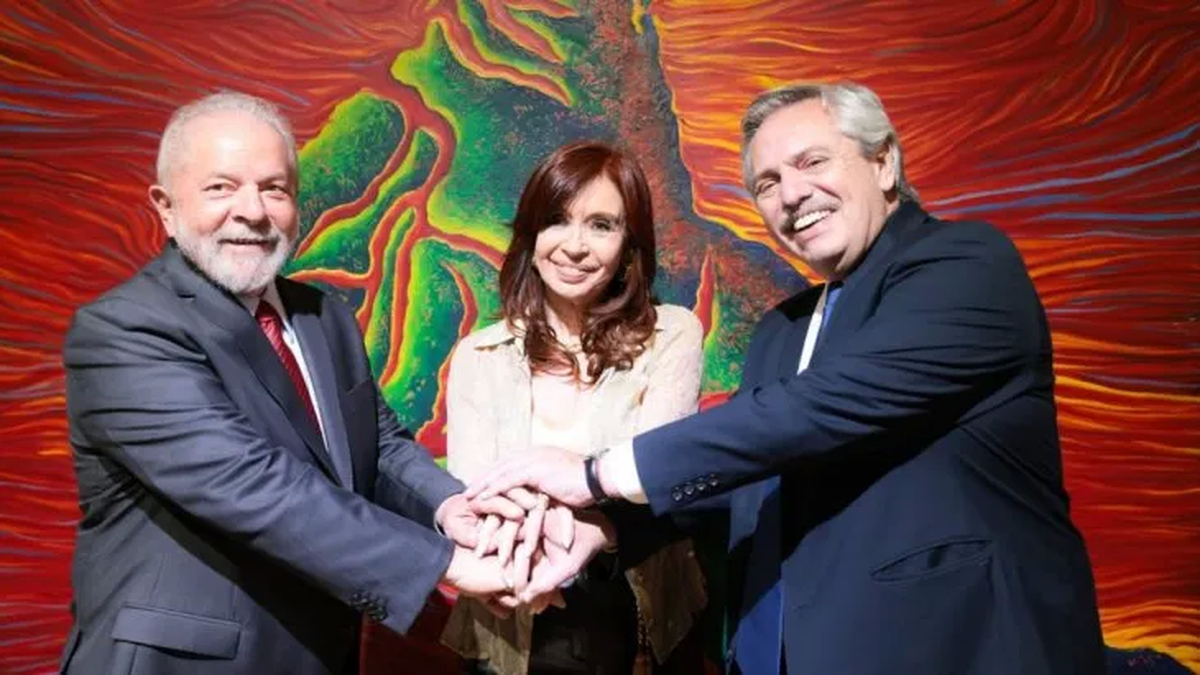 Lula, Cristina Kirchner y Alberto Fern&aacute;ndez (Foto: archivo).