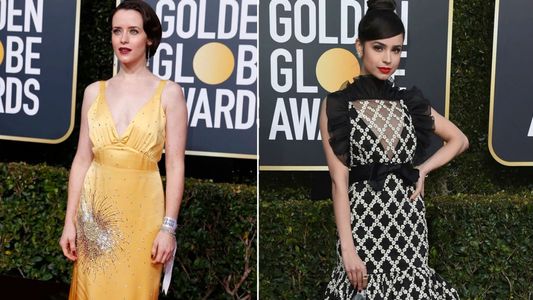 Con brazaletes blancos y negros: el mensaje de las actrices en los Globos de Oro 2019