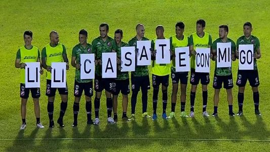 Un histórico de River le pidió matrimonio a su novia en la previa de un partido