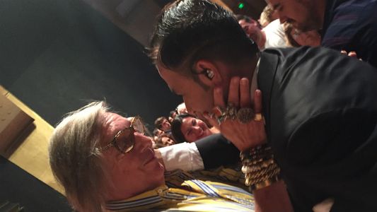 Emotivo abrazo de Pepe Cibrián a Martín Bossi