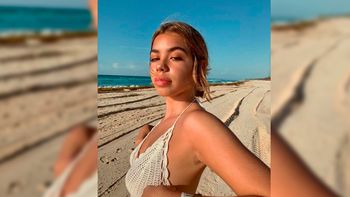 Anna Chiara del Boca usó un vestido con transparencias ¡y se le vio todo!