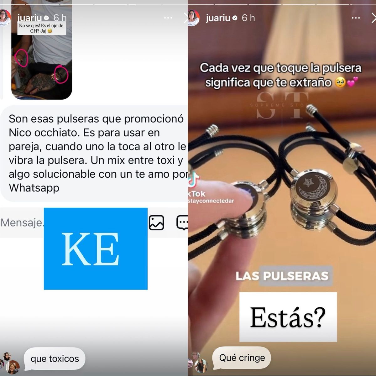 Las misteriosas pulseras de la China Suárez y Mauro Icardi que encendieron  la polémica: qué simbolizan