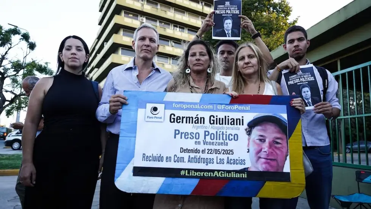 La familia del argentino Germán Giuliani pidió que la embajadora de EE.UU. en Venezuela interceda por su liberación. (Archivo)