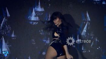 Griselda Siciliani, a pura sensualidad en el ritmo libre del Bailando