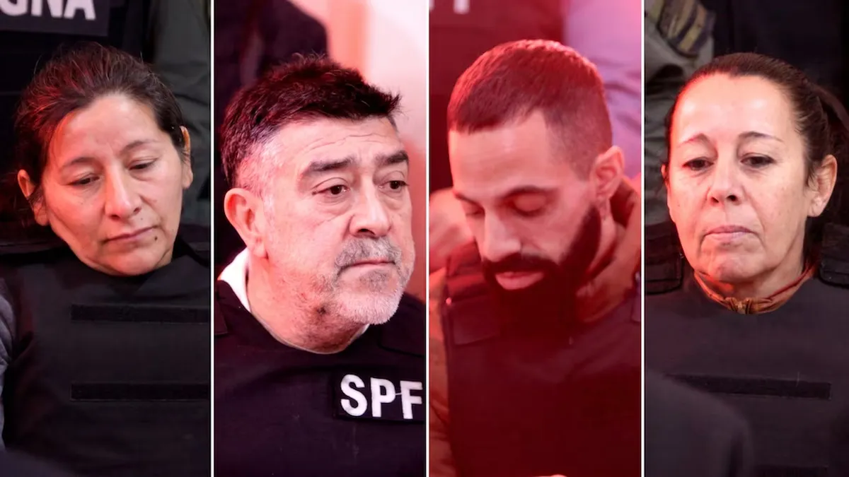 Laudelina Peña, Carlos Pérez, Federico Soria y María Victoria Caillava, algunos de los imputados