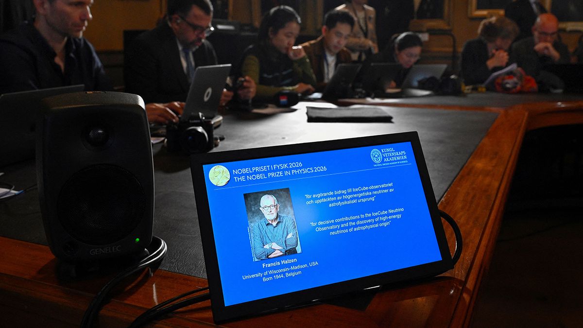 Nobel de Física 2026 para Francis Halzen. (Foto: Reuters)
