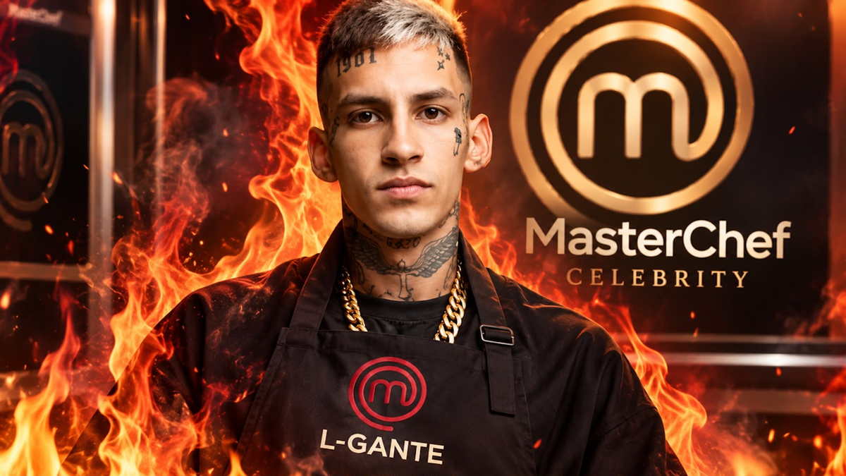Revelan la delicada situación por la que L-Gante quedó afuera de MasterChef Celebrity: No lo ven bien, es un tema de salud