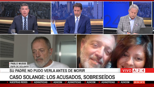 El padre de Solange Musse tras la absolución de los imputados: Hay que apelar y no bajar los brazos