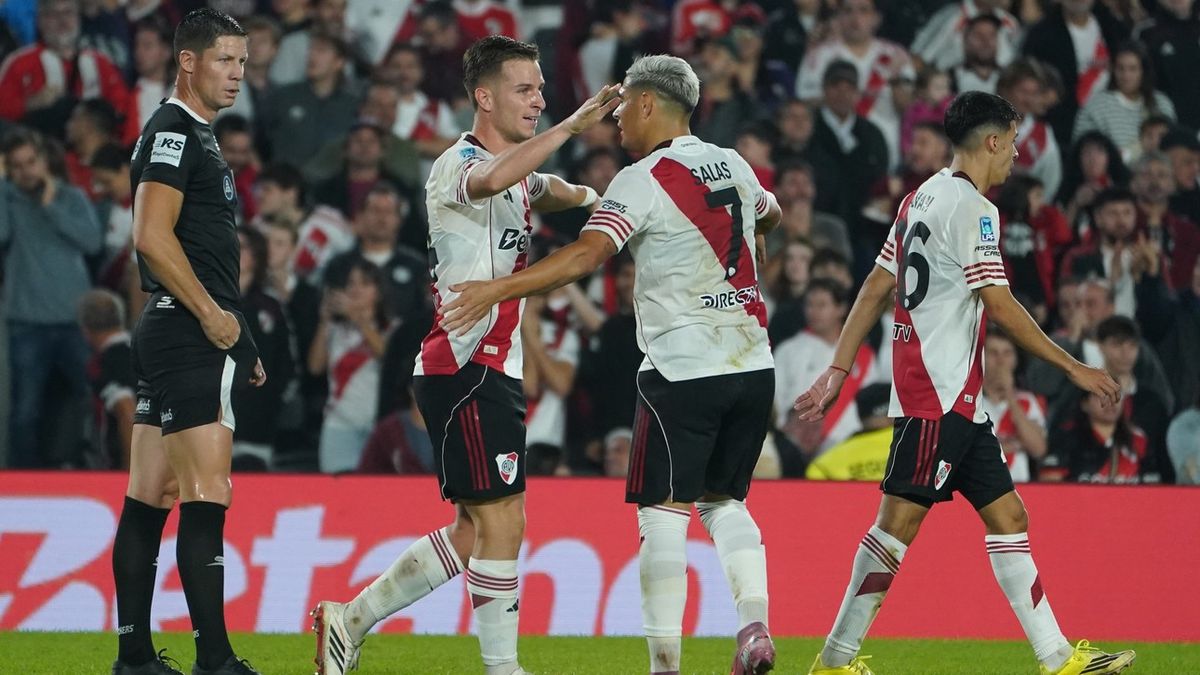 River le ganó 3-1 a Aldosivi y se recuperó de la derrota en el Superclásico
