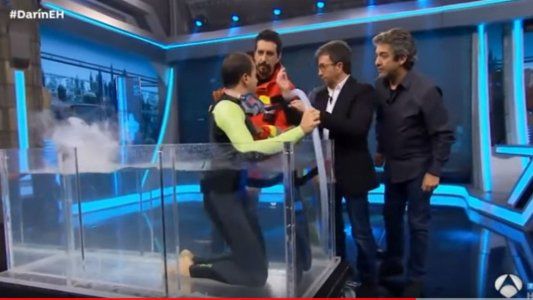 Darín padre e hijo, testigos de un programa desafortunado: entre un incendio y un chiste inoportuno