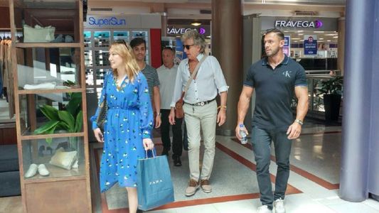 Rod Stewart ya llegó a la Argentina