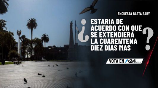 Encuesta Basta Baby: entrá y dejanos tu voto sobre la pregunta de esta noche