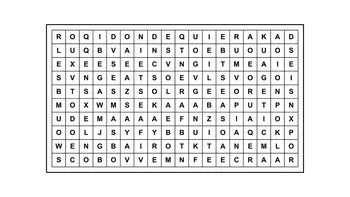 Encontrá la frase escondida: una cita célebre oculta en la sopa de letras