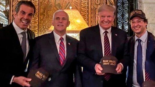 El video que comprueba el contacto directo de Donald Trump con un funcionario brasileño que dio positivo por coronavirus