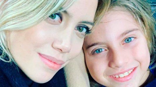 Botinera familiar: Wanda Nara fanática de su hijo, goleador de las inferiores del Inter