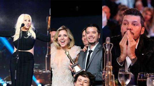 Quiénes fueron los más ganadores de la noche de los Martín Fierro