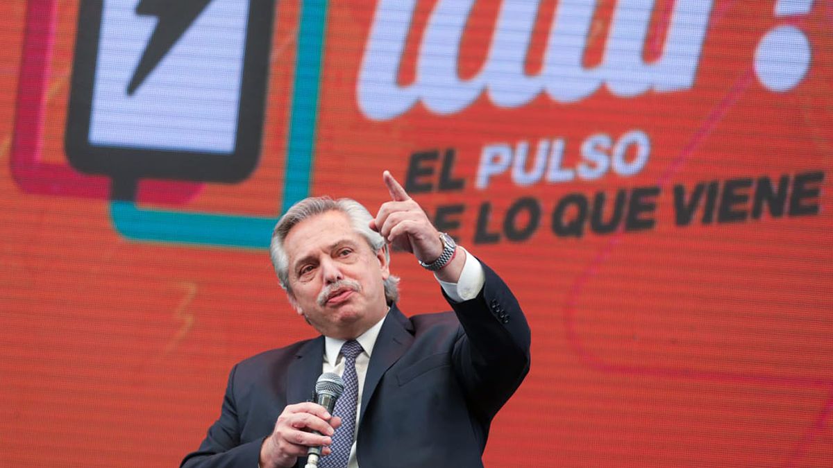 El presidente dijo que él quiere ser el que les dé más derechos a los argentinos. (Foto: Presidencia)